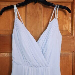 Davids Bridal Lilac Chiffon Dress XXS